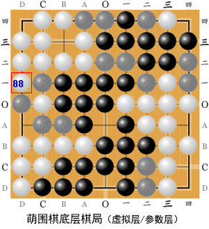 萌式三色围棋底层棋局