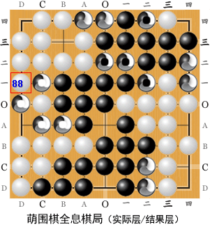 萌式三色围棋全息棋局