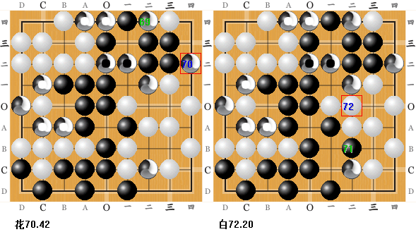 九路萌式三色围棋全局对弈探析图f
